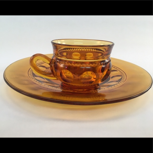 Vintage/retro King’s Crown snack plate and tea cup - Picture 8 of 8